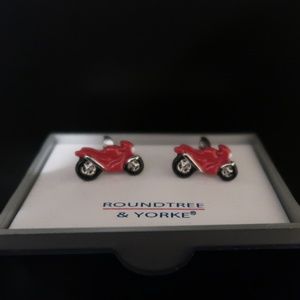 RoundTree & Yorke Motorcycle Cuff Link